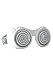 elope White Hypno Retro Style Goggles for Adults and Kids