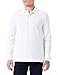 Seidensticker Polo Pique Langarm, Blanc, L Homme