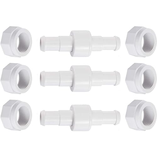 MAKHOON D20 Hose Swivel with D15 Nut - Compatible with Zodiac Polaris 280, 380, 180 Pool Cleaner...