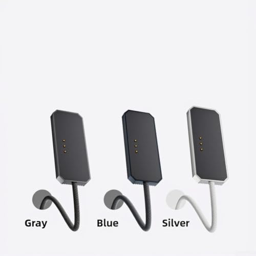 Cable de carga magnético de 2m acabado Deep Space Silver para iPad 6