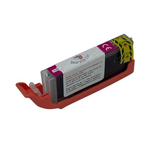 BRAMA CARTUCHOS - Cartouche d'encre comestible compatible avec Canon CLi-581 (CCOM-CLI581M)