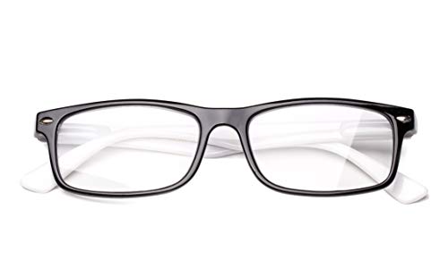Image of Newbee Fashion-Clear Lense Glasses Men Women Fashion Clear Lens Glasses Frame Non Prescription Rectangular Frame