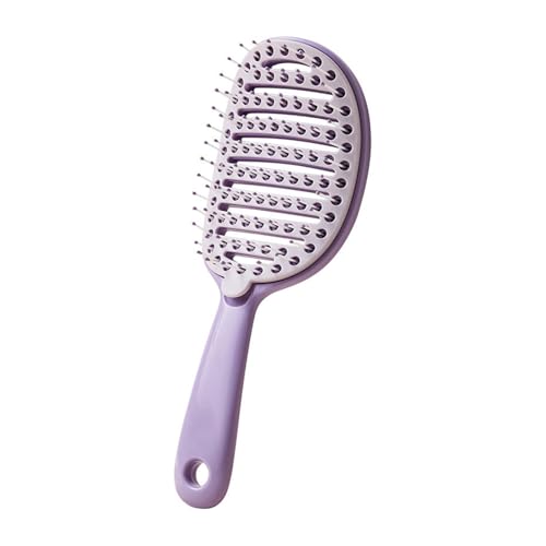Avejjbaey Peine de masaje con estilo ahuecar el cabello cepillo cuero cabelludo masajes peines peinado desenredador rápido secador desenredar