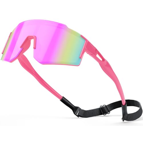 Image of Kids Sunglasses,Youth Baseball Glasses for Boys Girls Age 6-14,Sports UV Protection Goggles