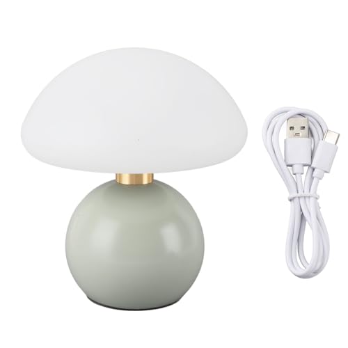 AstraLoom Lampe champignon LED innovante, 3 températures de couleur, interrupteur tactile à intensité variable, lampe de table de chevet pour chambre à...