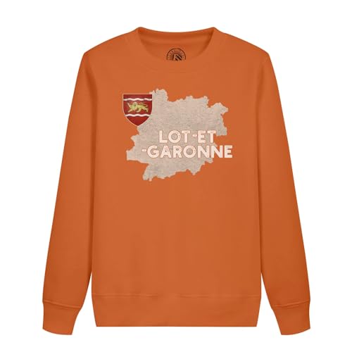 Sweat enfant Agen carte ancienne Aquitaine pour l'école