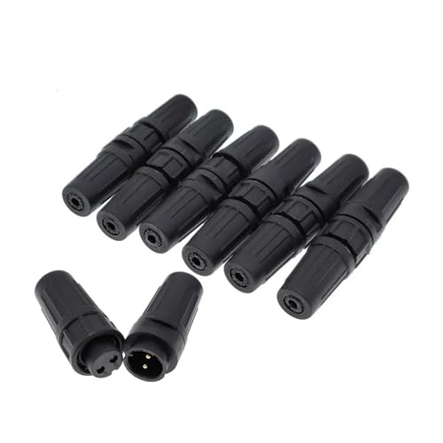 Conector PY07 Z108 de plástico con acoplamiento de bayoneta y 4 pines para tope