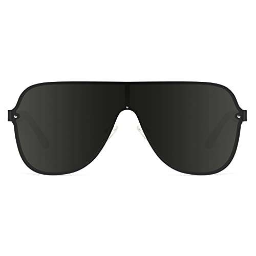 MAXJULI Polarized Sunglasses for Men and Women with Big Heads UV400 Protection Sun Glasses Ideal for Driving Golf 81324