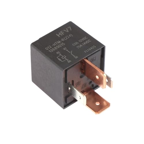 Relais de voiture 12V défaillant ? Changez pour ce modèle HFV7 012-HTM-R 70A à 4 broches
