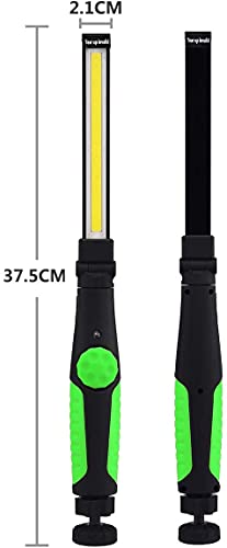AntDau71-2 LED Work Lamps Professional Portable Magnetic Rechargeable Flashlight for Workshop Foldable Rechargeable Work Light with Base Lamps Hiking Inspection Outdoor Camping - Image 2