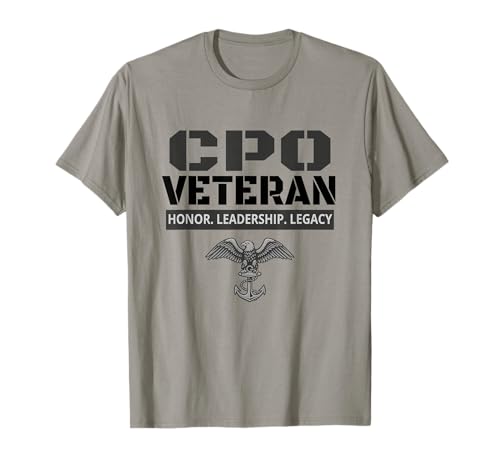 CPO Veteran Shirt Leadership American Patriot T-Shirt