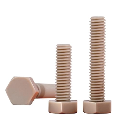 Boulons hexagonaux M3 M4 M5 M6 M8 vis tête hexagonale PEEK M5x15mm
