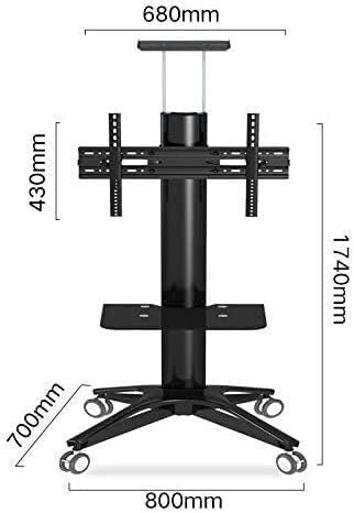 Soporte móvil para TV con ruedas para pantallas de 32-70 pulgadas miniatura 5