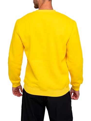 TUVEKE Men's Sweatshirts Soft Long Sleeve Crewneck Sweatshirt Fleece Sweat Shirt Pullover Sweater S-3XL4