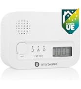 Detector de monóxido de carbono conectado - Batería de 10 años