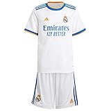 adidas Unisex Baby Real H Y Kit Sportanzug, weiß, 9 años