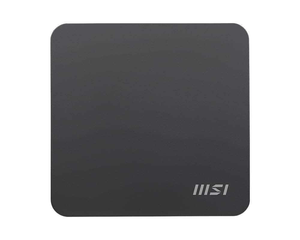MSI Cubi AI 8M-008BEU Cubo Nero 8645HS AMD SoC 4,3 GHz Altoparlanti incorporati (MSI Cubi Z AI 8M AMD Ryzen 5 8645HS Barebone)