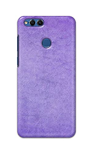 Image of Plain Purple Hard Back Case Cover for Honor 7X, Huawei Mate SE, BND-L21, BND-L22, BND-L24, BND-L34, BND-AL10 Back Cover -(J5) VNS2226