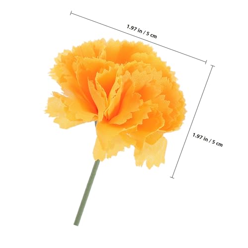 Flores Artificiales de Caléndula KICHOUSE: Decoración sin Desvanecer con Alambre de Hierro 3