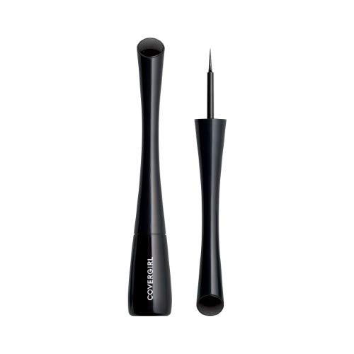 COVERGIRL Get In Line Liquid Eyeliner Black Vinyl 0 08 fl oz 2 5 ml Pack of 10