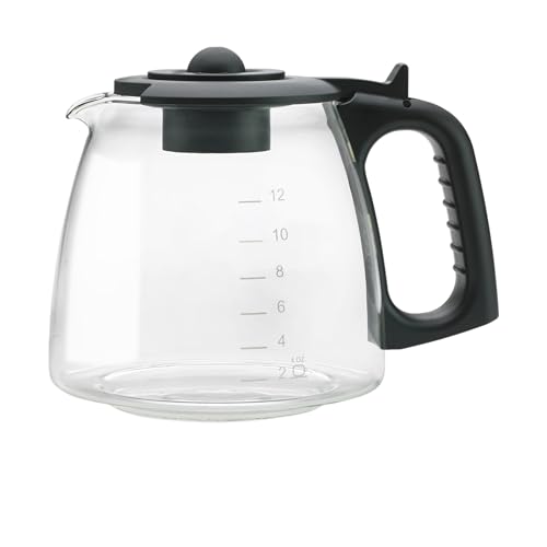 12-Cup Coffee Replacement Carafe - Universal Design Fits Mr. Coffee,