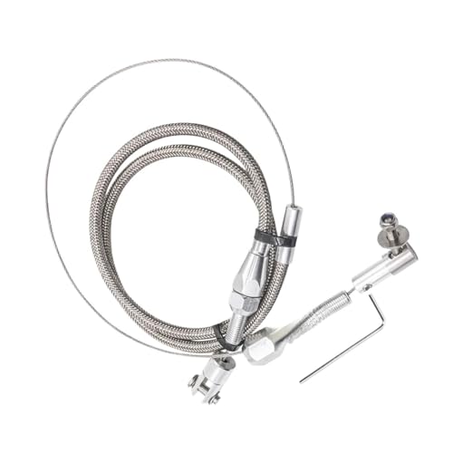 Stainless Steel 48 Inch Throttle Cable 36 Ptef Woven Tube Car Pedal Suitable Other Cars