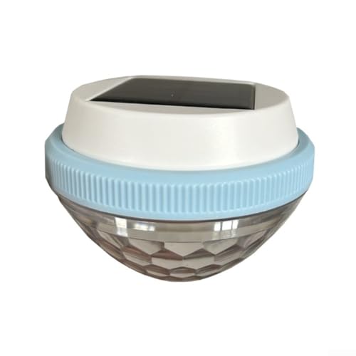 Luci a LED galleggianti a energia solare per la decorazione di piscine e laghetti, impermeabili con LED che cambiano colore e ricarica a energia solare per uso esterno (pesca colorata)