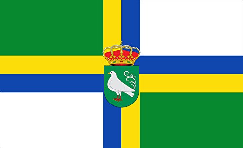 magFlags Bandera Large Palomares del Río, Sevilla, España | Bandera Paisaje | 1.35m² | 90x150cm