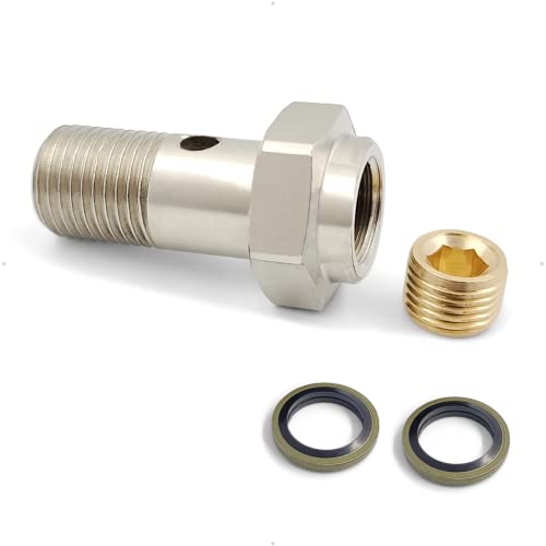 M12x1.25 Banjo Bolt Kit for Fuel Oil System (M12-12MM)