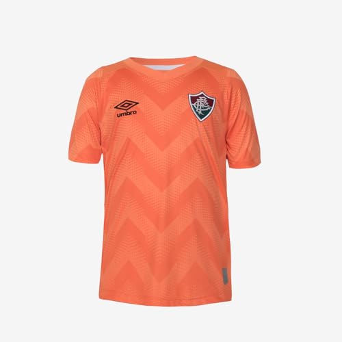 Amazon.com.br: Umbro Camisa Juvenil Goleiro Fluminense Of. 2024,Laranja Flúor,14