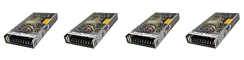 Mean Well LRS-200-12 Switching Power Supply, Single Output, 12V, 17A, 200W, 8.5" L x 4.5" W x 1.2" H (4)