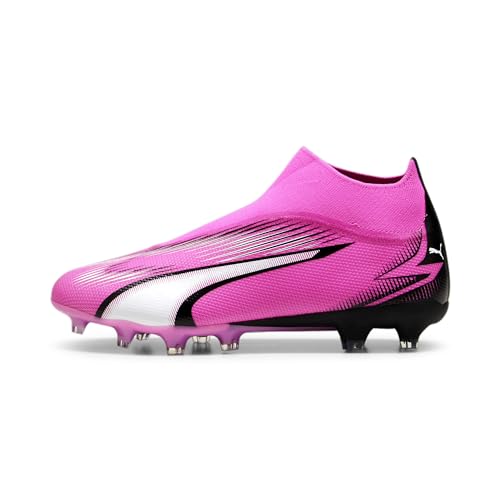 Puma Men Ultra Match+ Ll Fg/Ag Soccer Shoes, Poison Pink-Puma White-Puma Black, 43 EU