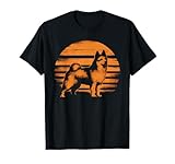 Design Rétro Chien Inuit Du Nord T-Shirt