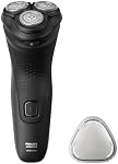 Philips Norelco Rasoir 1100 Series, Rasoir électrique sec, 27 Separer soi-même ComfortCut Les lames, 4D Tête flottante, P-Cap, Noir profond, Modèle S1016/90