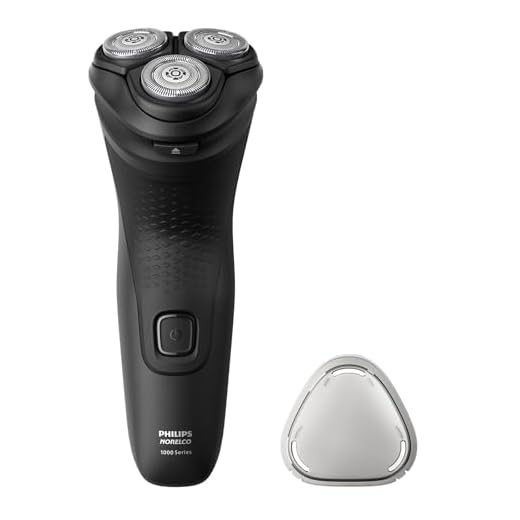 Philips Norelco 1100 Electric Shaver, Deep Black