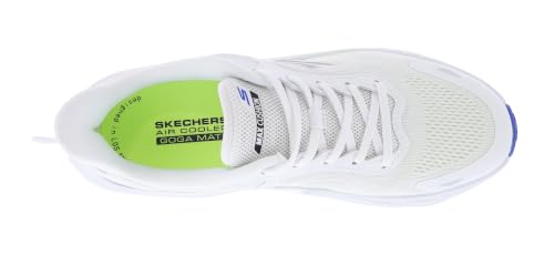 Image of Skechers Women's Max Run Pacewave | Max Cushioning, Air-Cooled Goga Mat Insole, Ultra Light Midsole, M-Strike Technology, Goodyear Rubber, Machine Washable