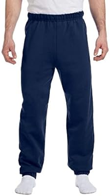 Jerzees 8 oz, 50/50 NuBlend Fleece Sweatpants (973)- J Navy,L