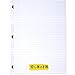 Five Star Loose Leaf Paper, Notebook Paper, Wide Ruled Filler Paper, Reinforced, 8 x 10.5, 100 Sheets (15000)