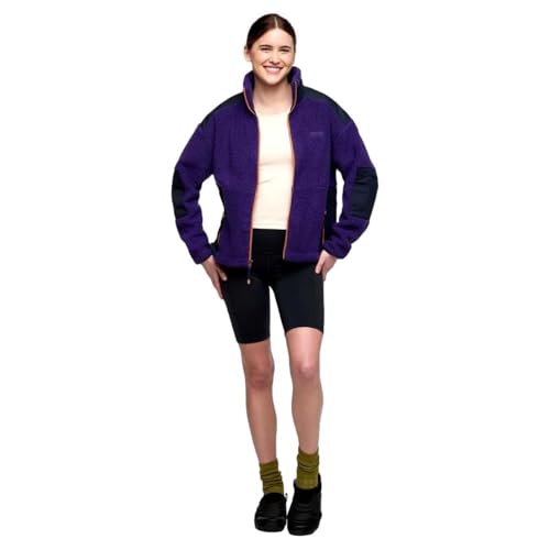 Cotopaxi Women's Bacano Fleece Jacket, Black Violet/Carbon3