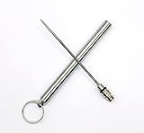 HAWAN Cigar Draw Enhancer Silver Cigar Tool of Punch