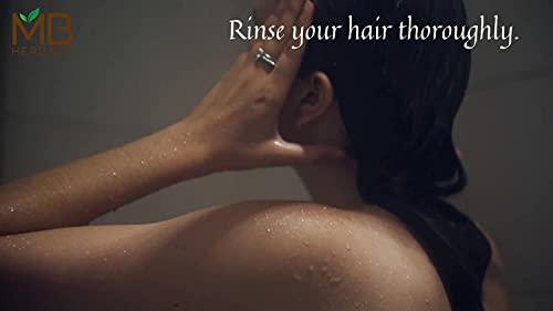 Verem Growth Booster Hair Pack | Henna From Rajasthan Blended With 10 Herbs 250G | External Use Only #TOP7