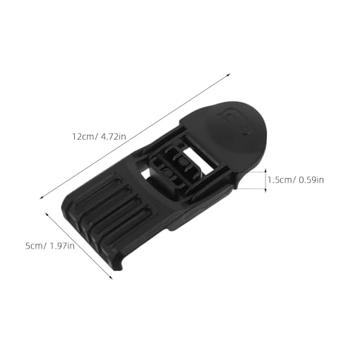 TOMETURE 掃除機用アクセサリー2個セット、ドアバックル交換用、プラスチックラッチトグル、固定ロック、Jienuo家庭用掃除機本体対応 [2]