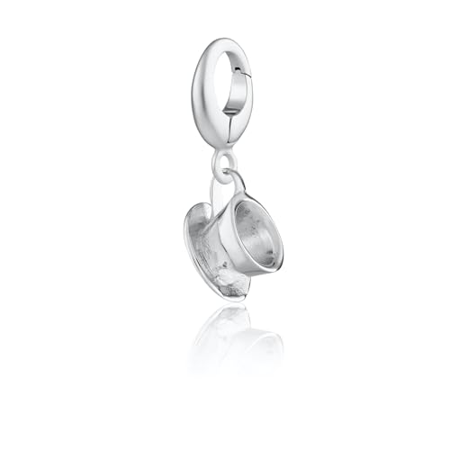 Lily Charmed - 925 Sterling Silver Teacup Charm