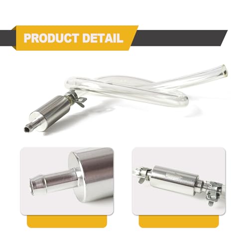 Brake Bleeder Hose - Motorcycle Car Clutch Brake Bleeder Hose, Universal Clutch One Way Check Valve Tube Bleeding Tool, Hydraulic Brake Fluid Bleeder Replacement Hose Vehicle Repair Accessories