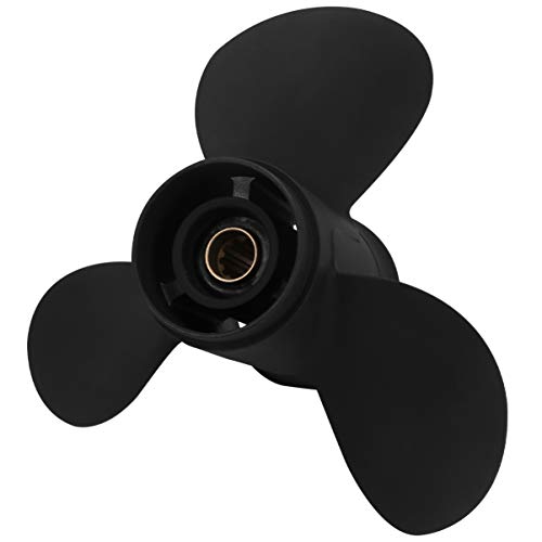Hélice pour bateau bord aluminium VICASKY tripale moteur hors-bord pièces rechange