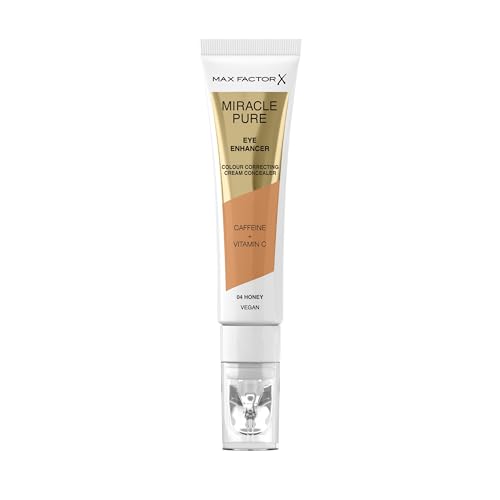 Max Factor Miracle Pure Eye Enhancer - Colour-Correcting Concealer - 04 - Honey, 10ml