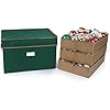 Amazon.com: Covermates Keepsakes Adjustable Ornament Storage Box ...