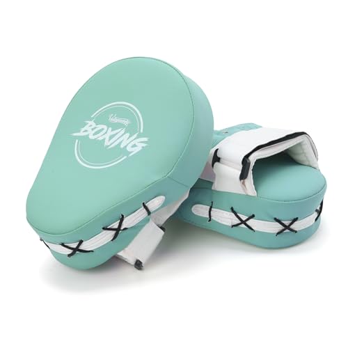 image for Valleycomfy Boxing Curved Focus Punching Mitts- Leatherette Training H