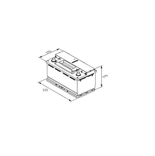 12V SFL110AHC100 LEISURE BATTERY FOR CARAVAN CAMPERVAN MOTORHOME L4 - Image 3