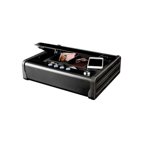 Master Lock MLD08E petit coffre-fort numerique en acier avec cle de secours